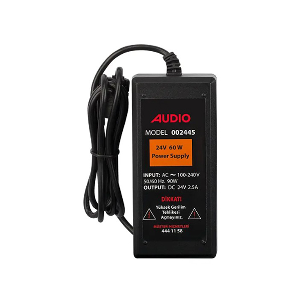 Audio 002445 Bus Plus 24V 60 Watt Güç Kaynağı