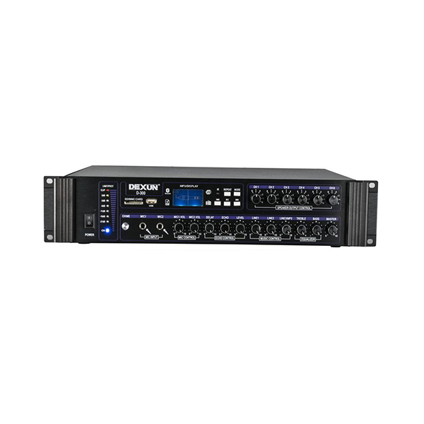 Dexun D-300 250 Watt Usb/Sd/Bluetooth 6 Bölgeli Hat Trafolu Anfi