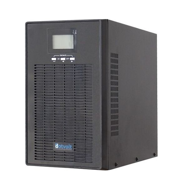 Dotvolt Volt MN 3 KVA 1/1 6X9Ah 5-15dk Online Lcd Ekran Ups