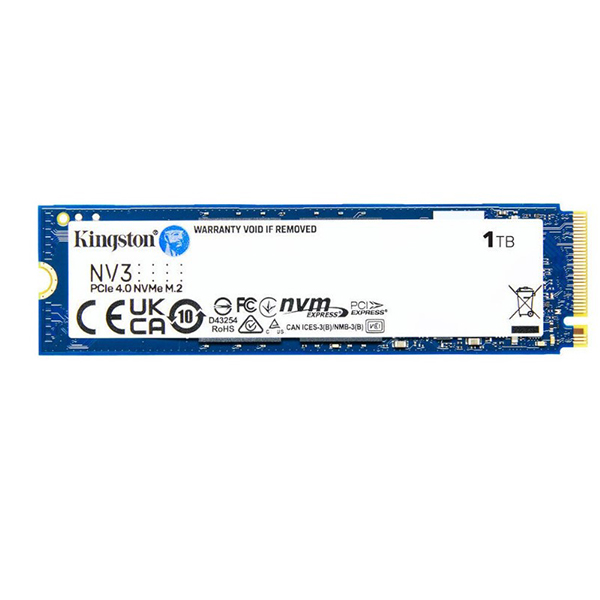 Kingston NV3 1TB Nvme Gen4 Ssd 6000/4000 SNV3S/1000G