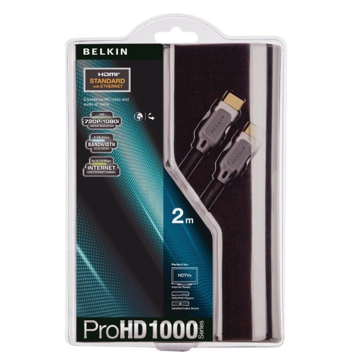 Belkin ProHD 1000 Serisi 4K Hdmi To Hdmi 1.4 Kablo 1 Metre AV10000QP1M