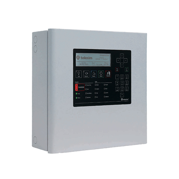 Teknim TFP-1211 Analog Adresli Yangın Alarm Paneli 1 Loop
