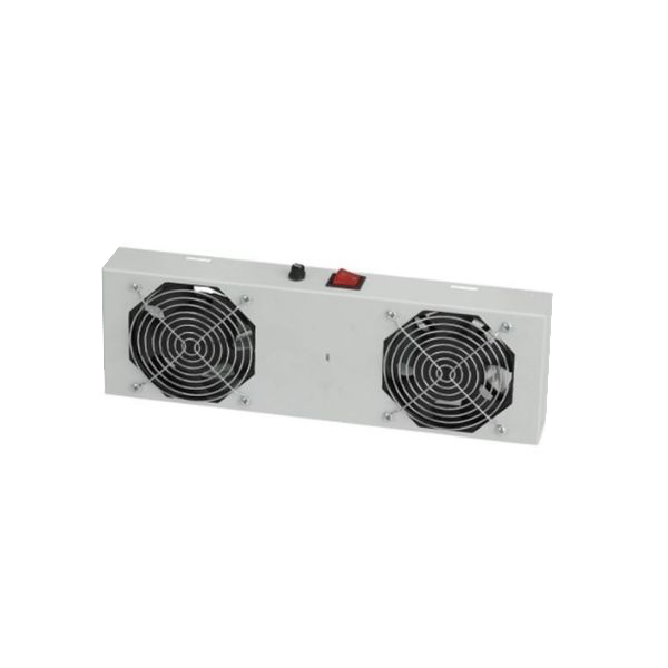 Ager Outdoor Termostatlı/Filtreli 2 li Fan Modülü AA-OT-F2T-A-B2 ( 7035 Dış Ortam Beyaz)
