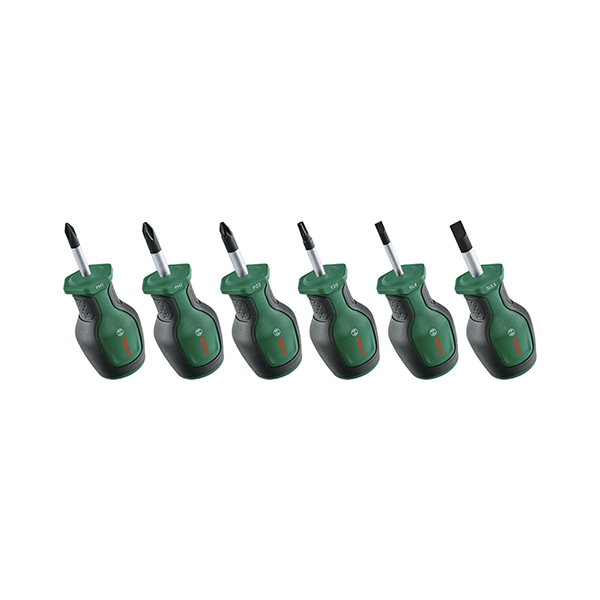 Bosch Hobi Kısa Tornavida Seti 6 Parça 1600A032UK
