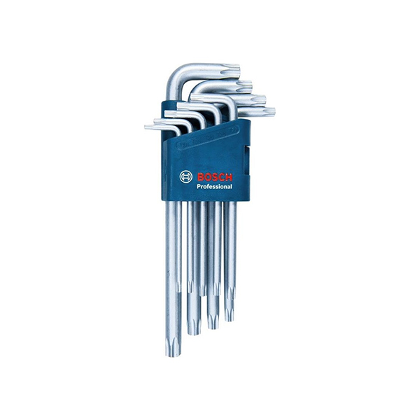 Bosch Profesyonel Torx 10-50mm Alyan Anahtar Takımı 9 Parça 1600A01TH4