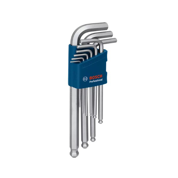 Bosch Profesyonel Hex 1.5-10mm Alyan Anahtar Takımı 9 Parça 1600A01TH5