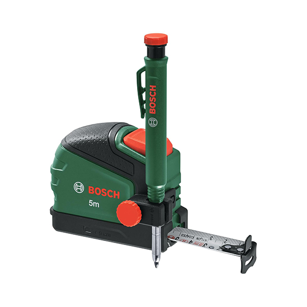 Bosch Hobi Şerit Metre 5mt Kalemli 1600A033BL