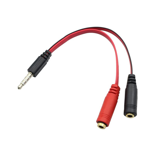 Nivatech NTC-2038 Aux to 2Lİ Dişi Kablo