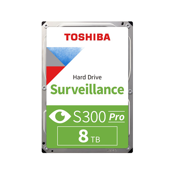 Toshiba S300 Pro 8TB SATA3 512MB MD10ADA800V 7/24 Güvenlik Diski