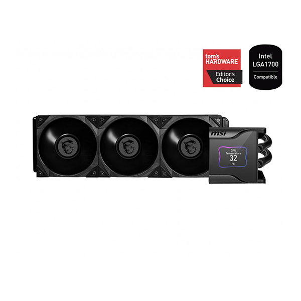Msı Mag Corelıquıd S360 360mm Slient Lcd Ekran Fan 1700/AM5 Sıvı Sogutucu