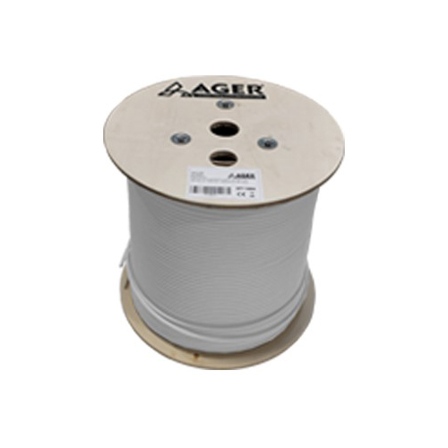 Ager AC-600-5 Cat6 LSZH 23AWG Halogen Free 500Mt Gri Network Kablosu %100 Bakır