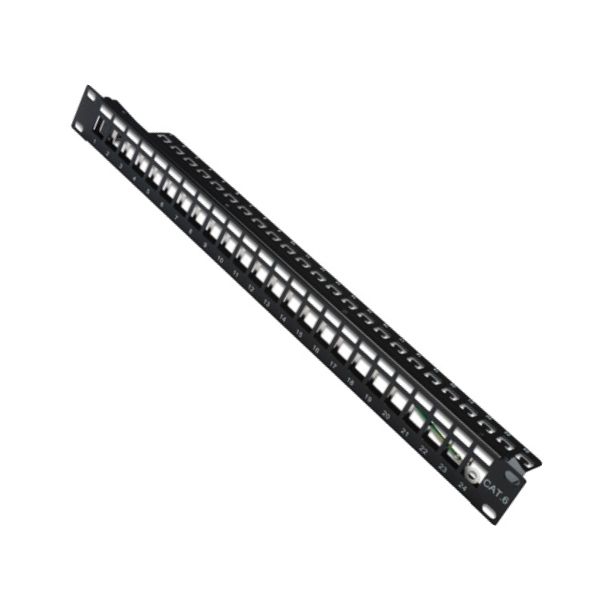 Xetef PP-UB24-3824L 24 Port UTP CAT6 Boş Patch Panel