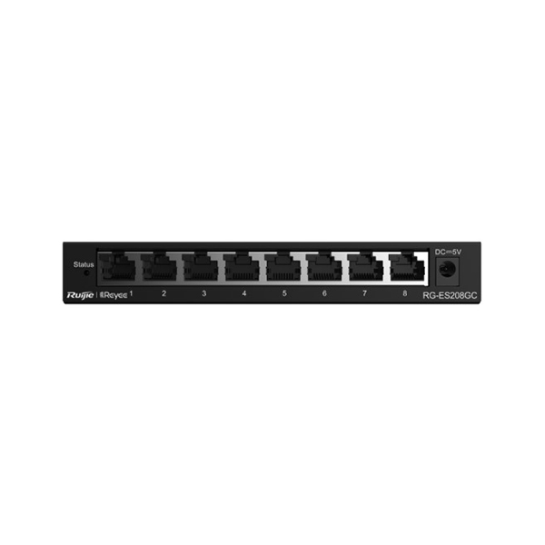Ruijie Reyee RG-ES208GC 8 Port 10/100/1000 Masaüstü Yönetilebilir Switch