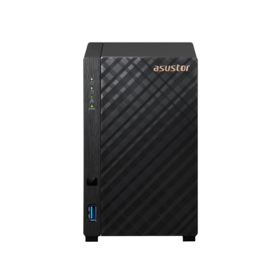 Asustor AS1102TL 2 Slot Realtek 1.7GHz QUAD 1GB DDR4 1GBE Tower Nas