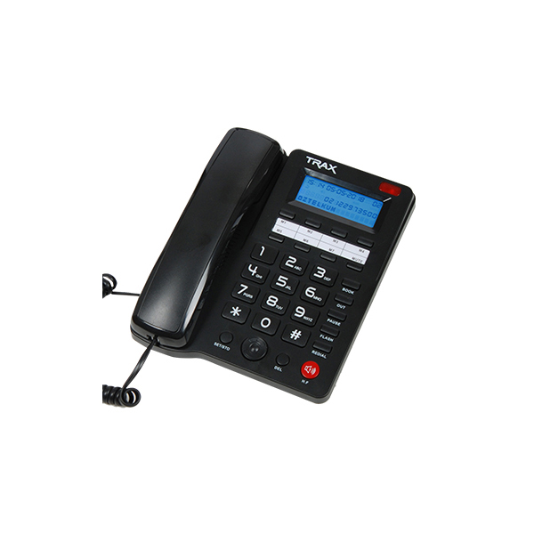 Trax TC 605 CID Ekranlı Masaüstü Telefon Siyah