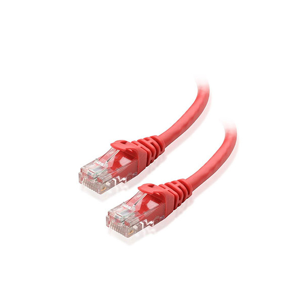 Ager AC-602-0025/R 0.25m U-UTP Kırmızı CAT6 Cu-LSZH AWG 26/7 Patch Cord Kablo