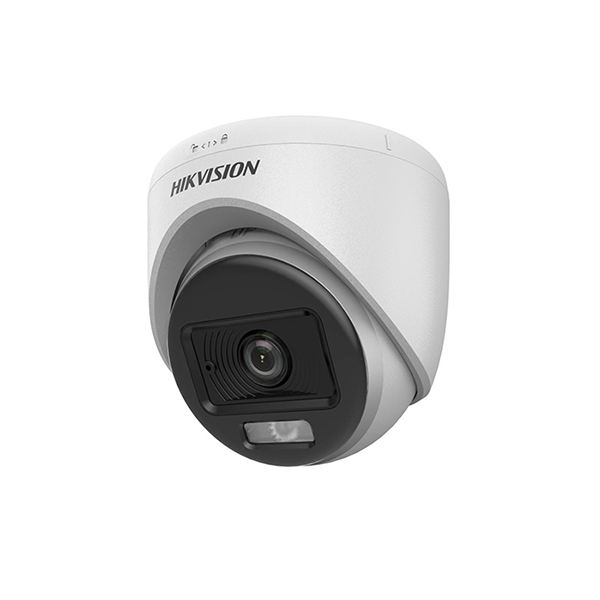 Hikvision DS-2CE70DF0T-LPFS 2MP 2.8MM 20m IR Smart Hybrid Light ColorVu Sesli TVI/AHD/CVI/CVBS Dome Kamera