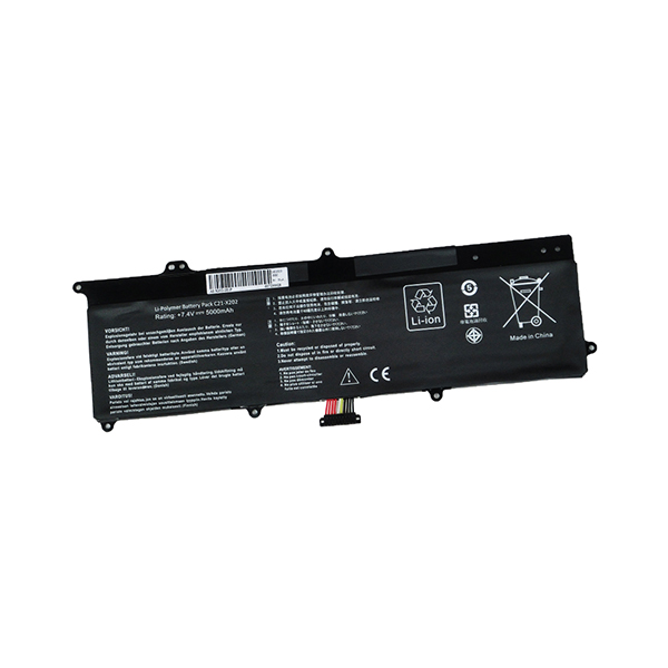 Asus S200E, Asus X202E, Asus X201E, Notebook Batarya 7.4V 5000mAh C21-X202
