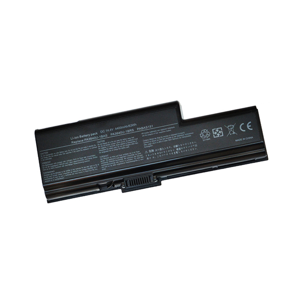 Toshiba Qosmio F50, Toshiba Qosmio F55, Notebook Batarya PA3640U-1BRS, PABAS151, 14.4V 4400mAh