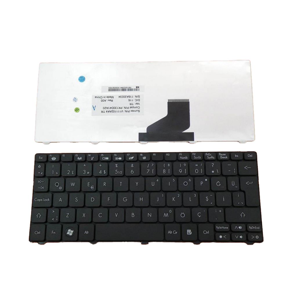 Packard Bell ZE6, Packard bell ZE7, Packard Bell ZH9, Packard Bell NAV70, Packard Bell PAV70, NAV70, NAV80, PAV80, LT21 Klavye Türkçe V111102AK4