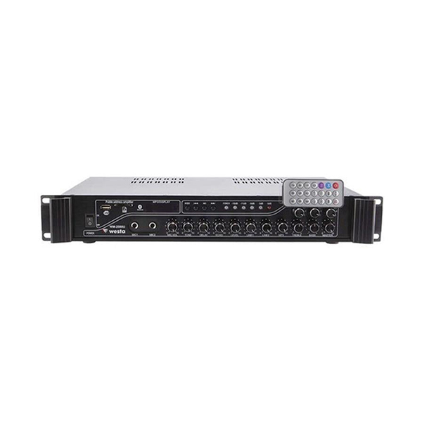 Westa WM-2080U 200 Watt Usb/Bluetooth 3 Bölgeli Hat Trafolu Amfi