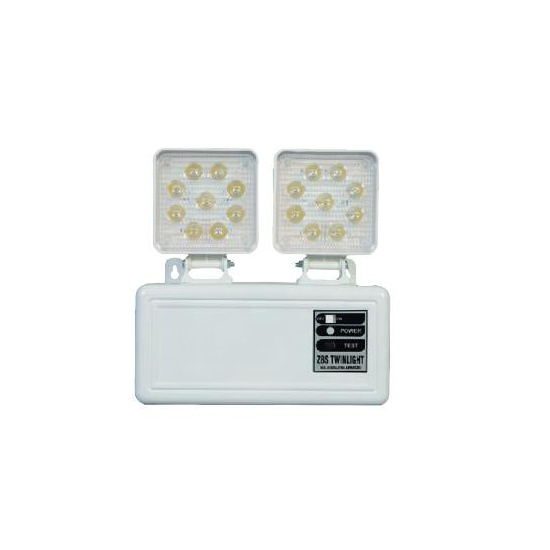 ZBS Twinlight Midi 2x5W Acil Aydınlatma Armatürü Plastik Kasa 180Dk ZBS-90180