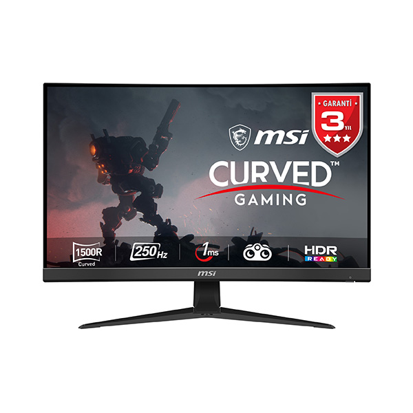 MSI 27 G27C4X 1920x1080 1ms 250Hz VA Hdmi/Dp Vesa Curved Gaming
