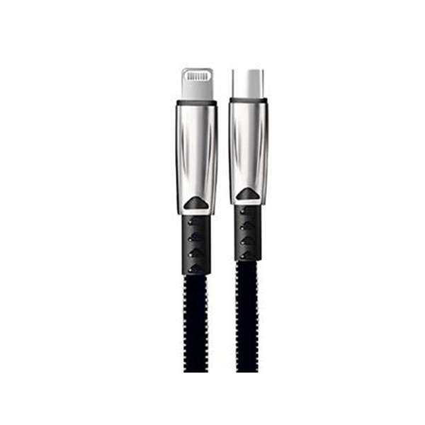Sprange PDL-Vioala 3.1A İpli Metal Lightning To PD 1M Data Şarj Kablosu