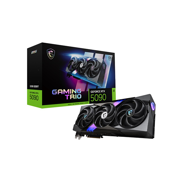 MSI RTX5090 32GB GDDR7 512BIT 3xDP/HDMI (GEFORCE RTX 5090 32G GAMING TRIO OC)