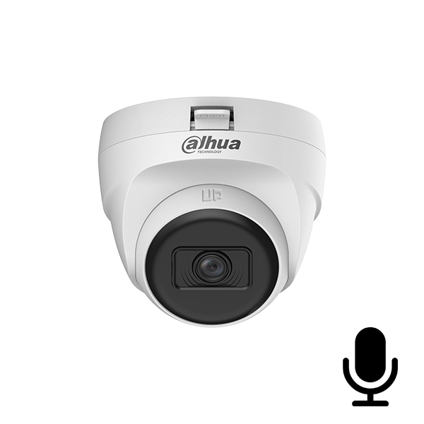 Dahua HAC-T1A21P-U-A 2MP 2.8MM 25M IR Sesli Plastik Dome HD-CVI Kamera