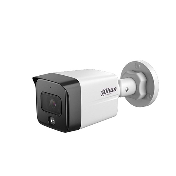 Dahua IPC-HFW1230TC1-SA-0280B-S6 2MP 2.8MM 30M IR Hybrid Sesli Bullet IP PoE Kamera
