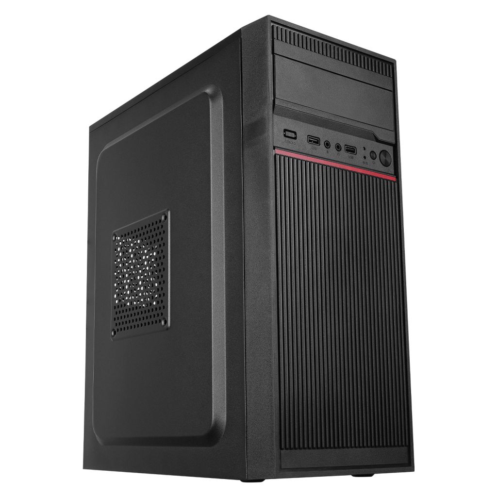 Everest K210 Peak 350W 2xUSB2.0+HD Audio Midi Tower Kompakt Tasarım Atx Pc Kasası