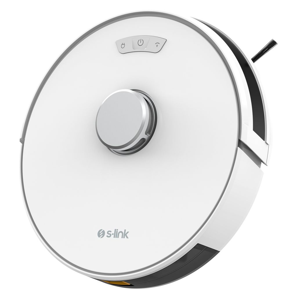 S-link C45 Max 2700 Vakumlu Gerçek 3000mAh Yüksek Emişli Akıllı Robot Süpürgesi