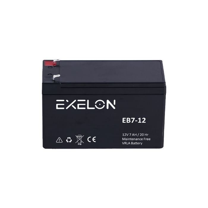 Exelon Eb7 12 12V 7Ah Kuru Tip Ups Aküsü 2.0 Kg+