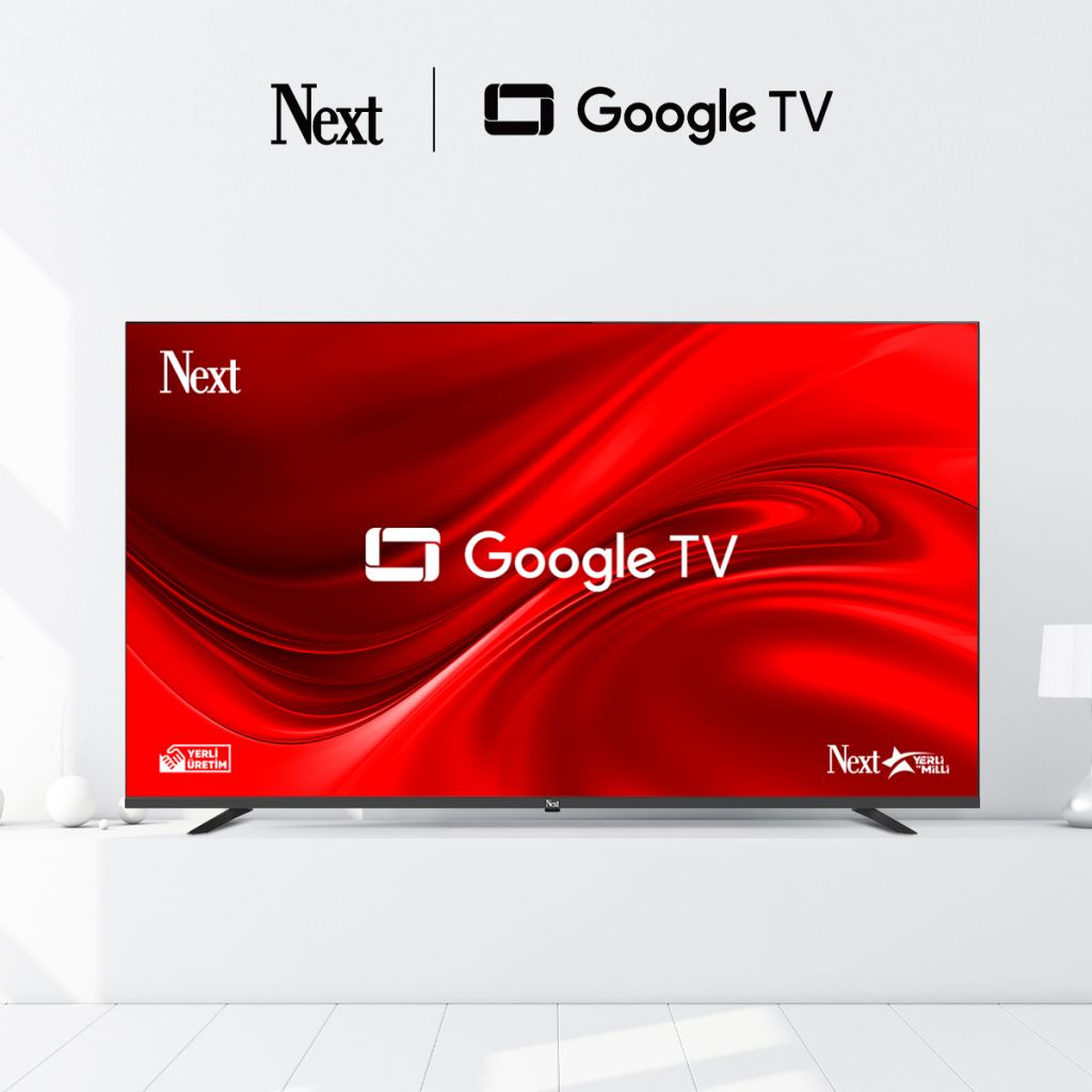 Next YE-55GFSG8-4K 55 inç 140 Ekran Dahili Uydu Alıcılı Uhd 4K Smart Led Google Android Televizyon