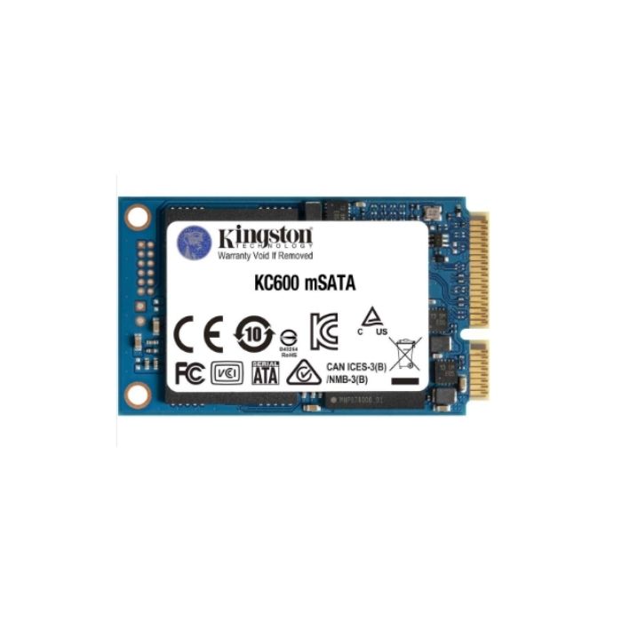 Kingston KC600 550-500MB/S 256GB Msata SSD SKC600MS/256G