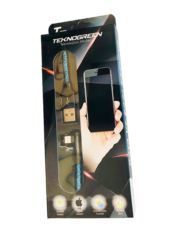 TeknoGreen TKU-C302 1m Usb to L iPhone Kablo