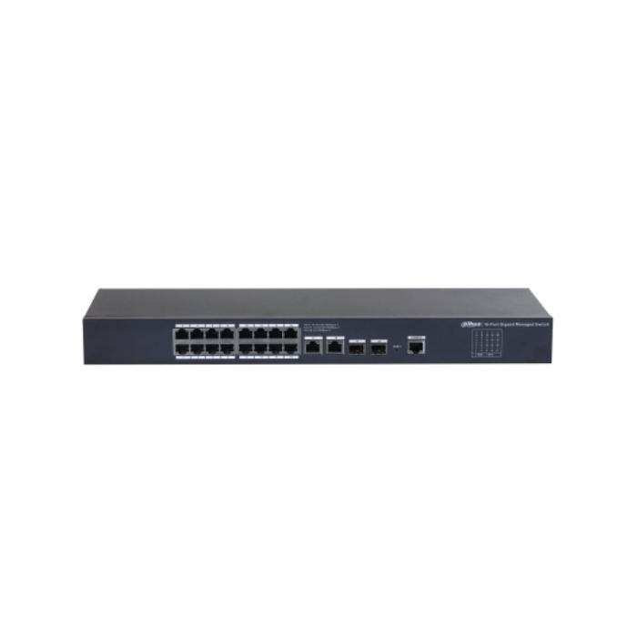 Dahua SG4020 18 PORT 10/100/1000 +2SFP Yönetilebilir Switch