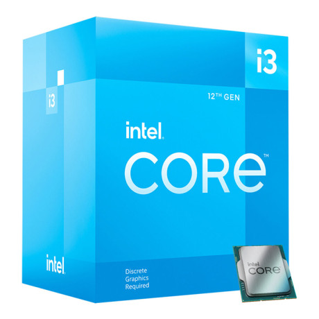 INTEL ALDER LAKE CORE I3 12100F 3.3GHz 1700P 12MB  (58W) NOVGA (BOX)