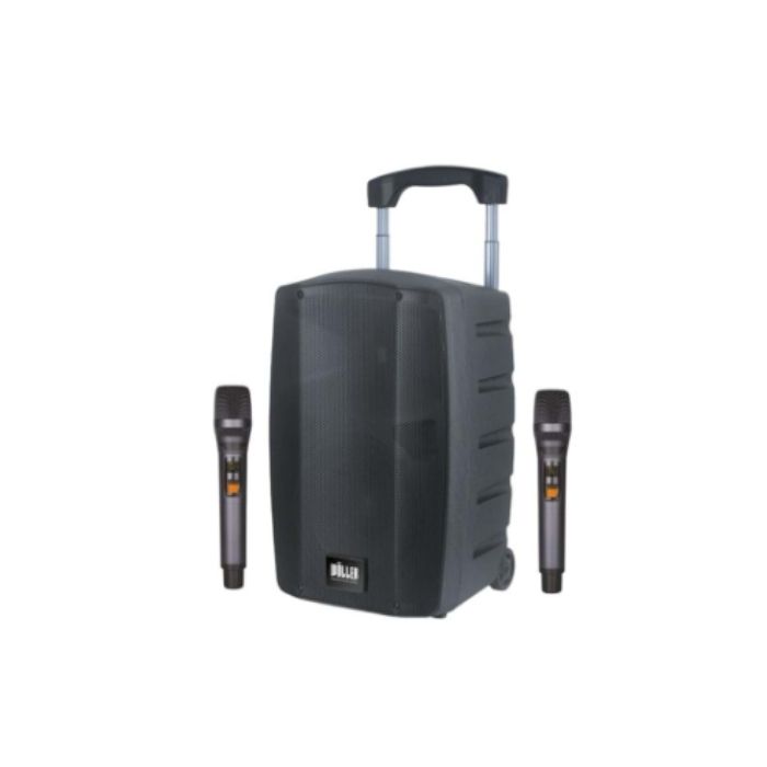 Wöller W-1030A 10 inch 300 Watt Bluetooth ve Usb Girişli 2 El Uhf Mic Eco Şarjlı Portatif Hoparlör