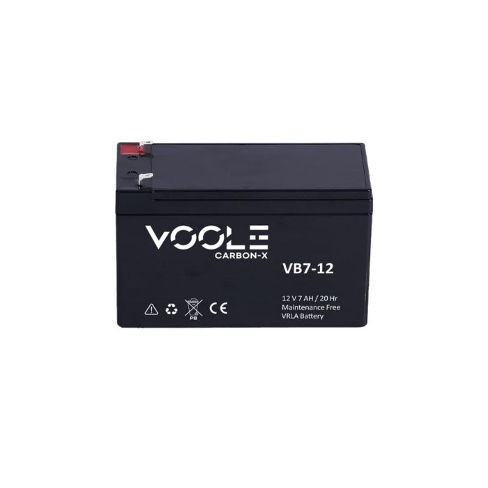 Voole Carbon-x VB7-12 12V 7AH Bakımsız Kuru Tip Akü
