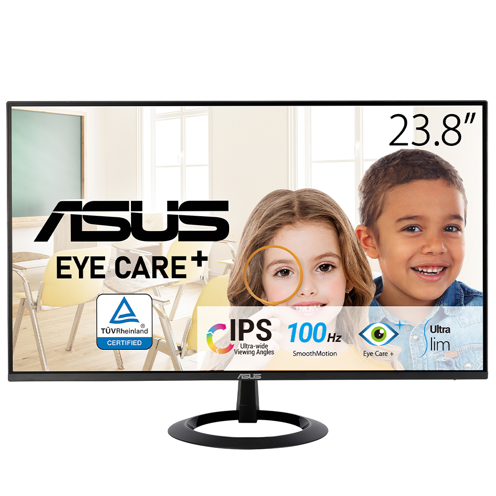 Asus VZ24EHF 23.8 1Ms 100Hz 1920*1080 Full Hd Ips Hdmı Vesa Çerçevesiz Monitör