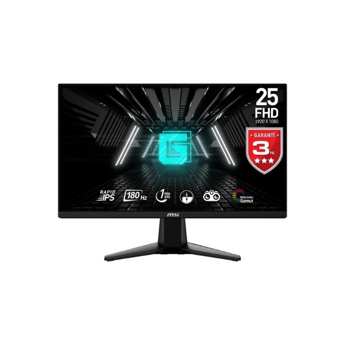 MSI G255F 24.5 1ms 180Hz Fhd 2xHdmı IPS Flat Gaming Monitör