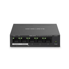 Tp-Lınk Mercusys MS105GP 5 Port 10/100/1000 4 Port 65W Poe Yonetılemez Swıtch