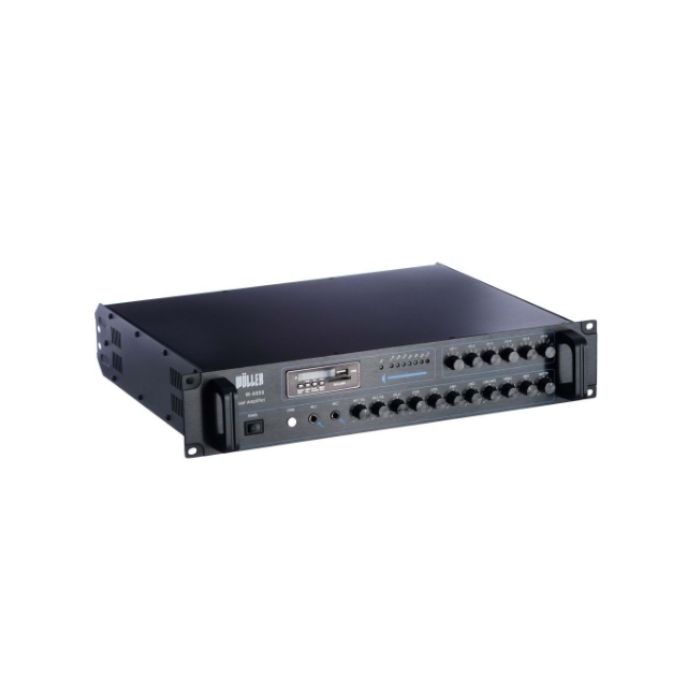 Wöller W-6800 800W 100V Usb/Sd Kart/ Bluetooth 6 Bölgeli Hat Trafolu Amplifikatör