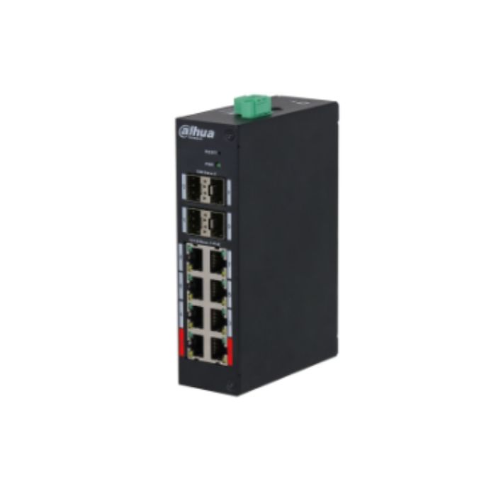 Dahua HS4412-8ET-120 8 PORT 10/100 120w Poe +4sfp Yönetilebilir Switch