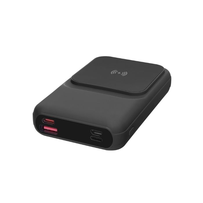 S-link P135 10000mAh  15W Magsafe Siyah Gizli LED Taşınabilir Pil Şarj Cihazı