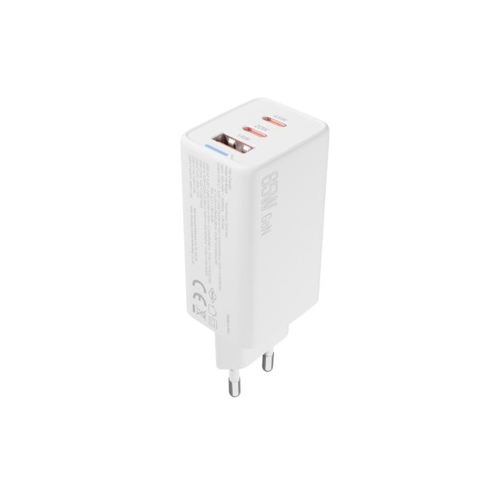 S-link SL-ECG65 18W/20W/65W Şarj Adaptör Beyaz