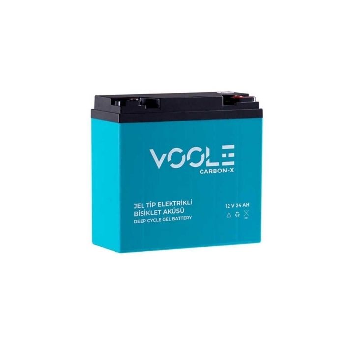 Voole 12V 24AH Elektrikli Bisiklet Aküsü