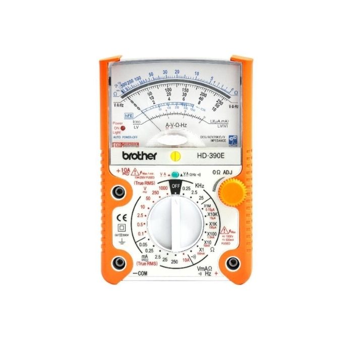 Brother HD-390E Analog Multimetre Ölçü Aleti